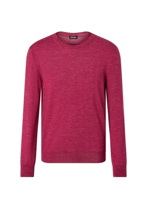 Zegna crewneck sweater - Red