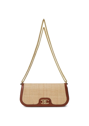 Lauren Ralph Lauren logo chain shoulder bag - Neutrals