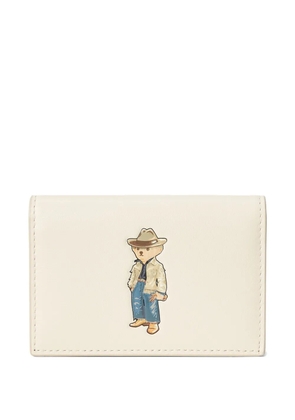 Polo Ralph Lauren logo-detail cardholder - Neutrals