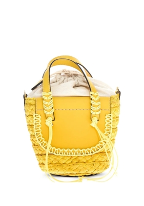 CUBA LAB Habanera colourblock tote bag - Yellow