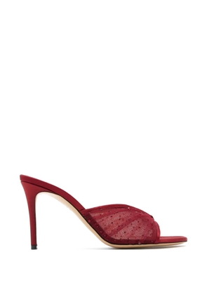 Andrea Wazen Astrid mules - Red