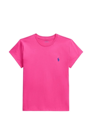 Polo Ralph Lauren logo-detail T-shirt - Pink