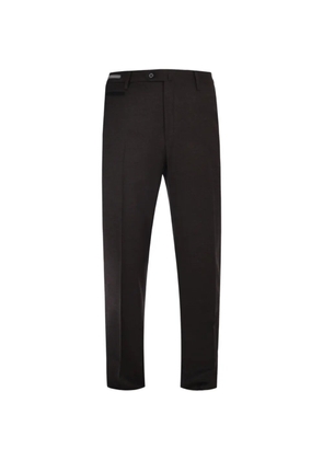 Corneliani button wool trousers - Brown