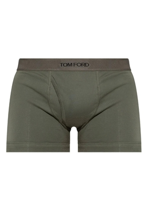 TOM FORD logo boxers - Green