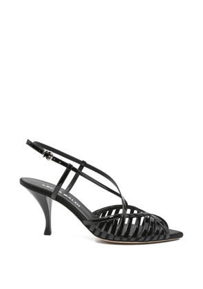 Lella Baldi open-toe strap sandals - Black