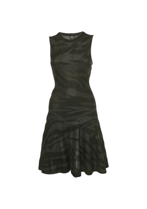 Alexander McQueen Pre-Owned animal-print mini dress - Black