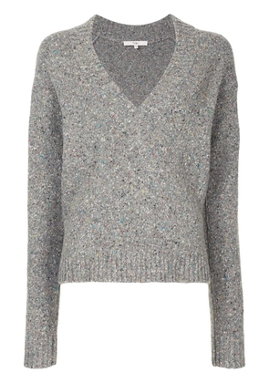 Tibi Eco Tweedy jumper - Grey