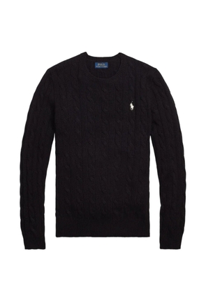 Polo Ralph Lauren cable-knit logo sweater - Black