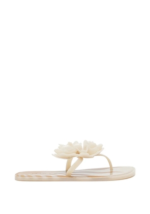 FARM Rio flower flat sandals - Neutrals