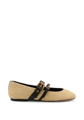 FARM Rio buckle-strap ballet flats - Neutrals
