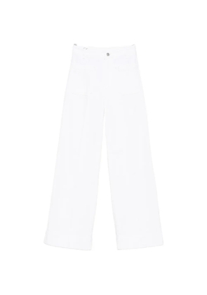 Victoria Beckham belt-loop jeans - White