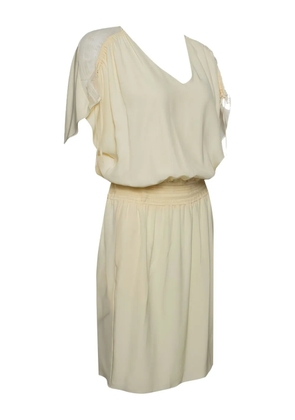 Chloé Pre-Owned cotton mini dress - Yellow