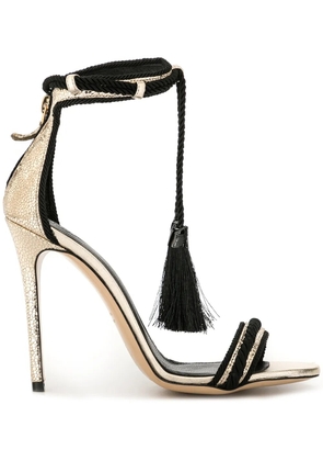 Aleksander Siradekian Lola tassel-detail sandals - Gold