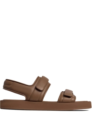 12 STOREEZ leather sandals - Brown