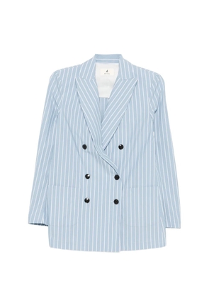 My Myths double-breasted striped blazer - Blue