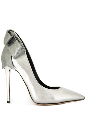Aleksander Siradekian Gherda bow pumps - Silver
