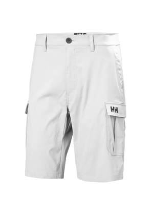 Helly Hansen logo-patch cargo shorts - Grey