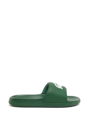 Lacoste Serve logo slides - Green