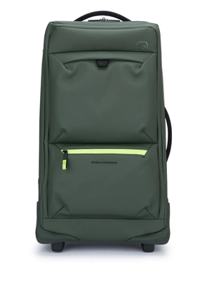 PIQUADRO logo-embossed trolley - Green