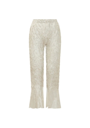 Gongdid Design GD229 pleated trousers - Neutrals