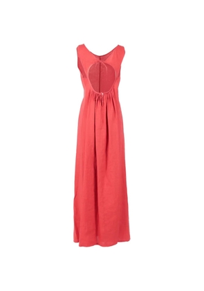 ASPESI open-back maxi dress - Red