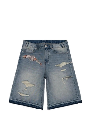 Bravest Studios embellished shorts - Blue