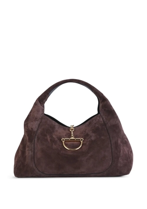 Gucci maxi Softbit shoulder bag - Brown