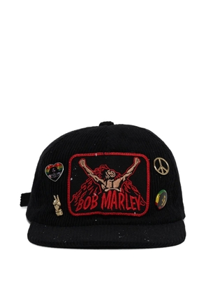 MadeWorn Bob Marley corduroy cap - Black