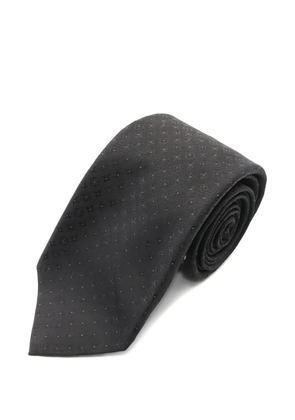 Louis Vuitton Pre-Owned 2022 Monogram jacquard tie - Black