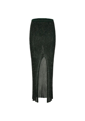 PARAMIDONNA Bruna split skirt - Black