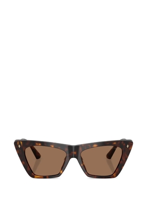 Jimmy Choo Eyewear cat-eye-frame sunglasses - Brown
