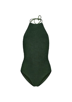 PARAMIDONNA Afrodita halterneck swimsuit - Green