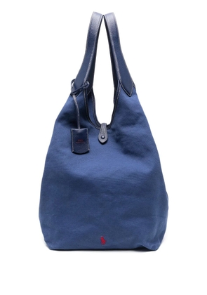 Polo Ralph Lauren canvas tote bag - Blue