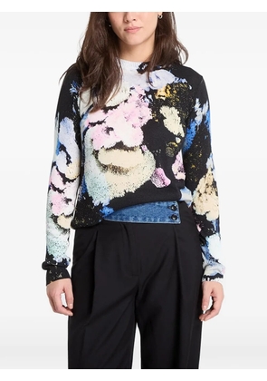 Desigual x Christian Lacroix floral-print sweater - Black