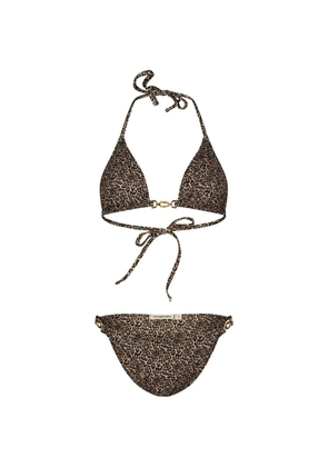 PARAMIDONNA Gia leopard-print bikini - Brown