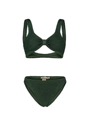 PARAMIDONNA Salma knot-detail bikini - Green