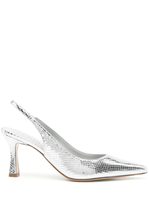 Roberto Festa 80mm Frans slingback pumps - Silver