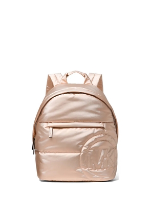 Michael Kors Rae medium quilted metallic backpack - Neutrals
