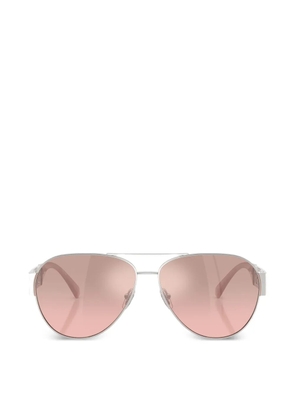 Versace pilot-frame sunglasses - Silver