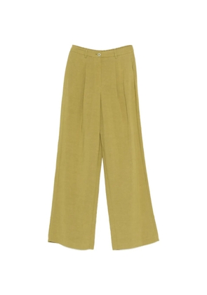 Merci pleated trousers - Green