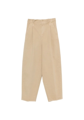 Nº21 belt-loop pleated trousers - Neutrals