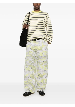 PINKO striped cotton sweater - Neutrals