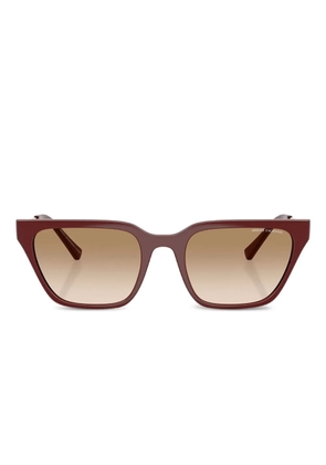 Armani Exchange square-frame sunglasses - Red