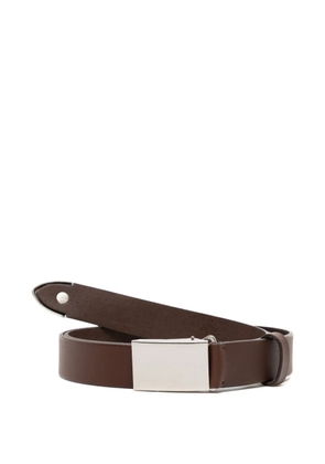 Comme des Garçons Homme leather belt - Brown