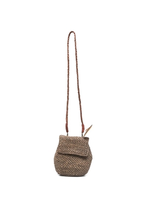 IBELIV Zaz woven cross body bag - Brown