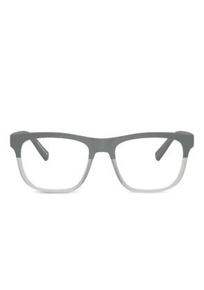Armani Exchange two-tone square glasses - Grey