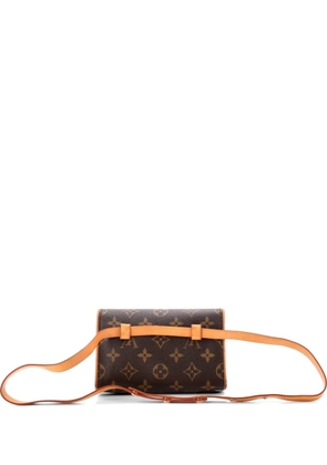 Louis Vuitton Pre-Owned Florentine Waist Bag Monogram Canvas belt bag - Brown