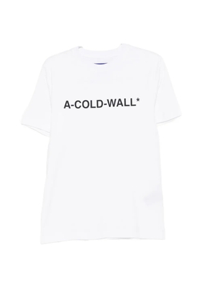 A-COLD-WALL* logo-print T-shirt - White