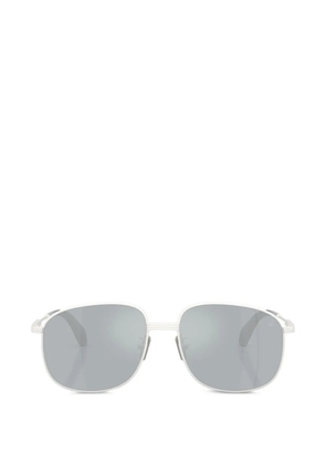 Moncler Fennix square-frame sunglasses - Silver