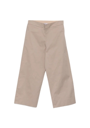 ALPHA STUDIO cropped trousers - Neutrals